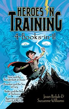 portada Heroes in Training 4-Books-In-1! Zeus and the Thunderbolt of Doom; Poseidon and the sea of Fury; Hades and the Helm of Darkness; Hyperion and the. Hyperion and the Great Balls of Fire (en Inglés)