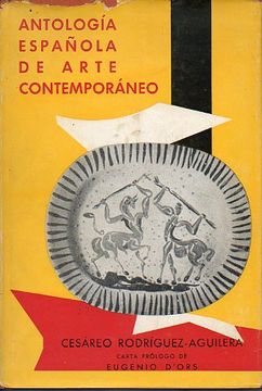 portada antología española de arte contemporáneo. carta prólogo de eugenio d´ors.