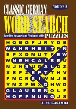 portada CLASSIC GERMAN Word Search Puzzles. Vol. 2 (en Alemán)