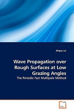 portada wave propagation over rough surfaces at low grazing angles (en Inglés)