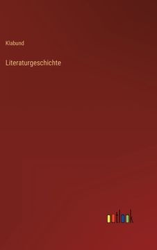 portada Literaturgeschichte 