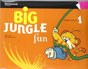 portada 12).*big* jungle fun 1 (3 aÑos).pack st+wb -ingles- (en Inglés)