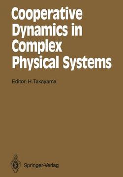 portada cooperative dynamics in complex physical systems: proceedings of the second yukawa international symposium, kyoto, japan, august 24 27, 1988