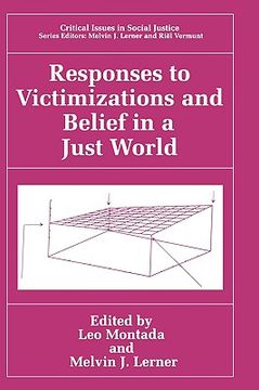 portada Responses to Victimizations and Belief in a Just World 