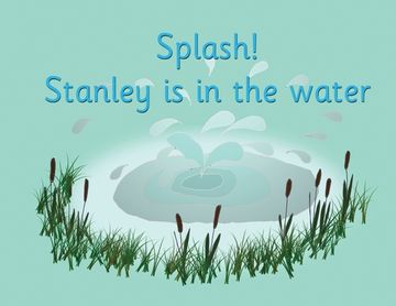portada Splash! Stanley is in the water (en Inglés)