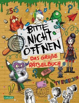 portada Bitte Nicht Öffnen: Das Große Rätselbuch (en Alemán)