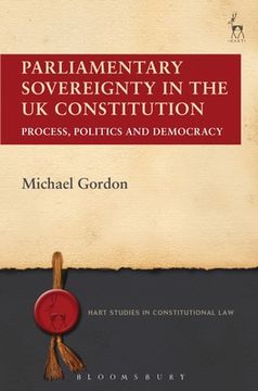portada Parliamentary Sovereignty in the UK Constitution (en Inglés)