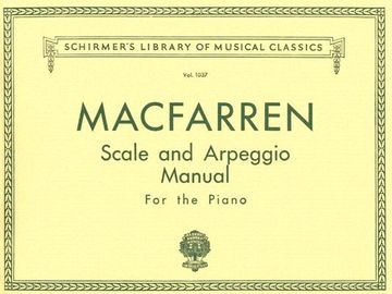 portada scale and arpeggio manual: for the piano (en Inglés)