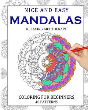 portada Mandala Coloring in - For Beginners: Volume 1 (en Inglés)