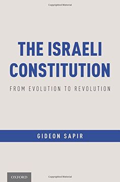 portada The Israeli Constitution: From Evolution to Revolution (en Inglés)