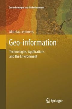 portada Geo-Information: Technologies, Applications and the Environment (en Inglés)