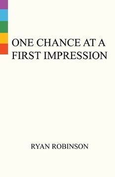 portada One Chance At A First Impression (in English)