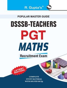 portada Dsssb: Teachers PGT Mathematics Exam Guide (en Inglés)