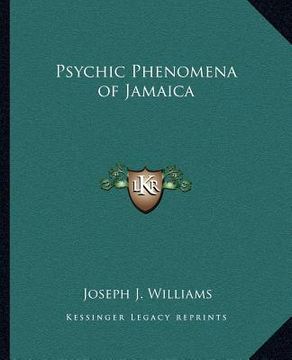 portada psychic phenomena of jamaica (in English)
