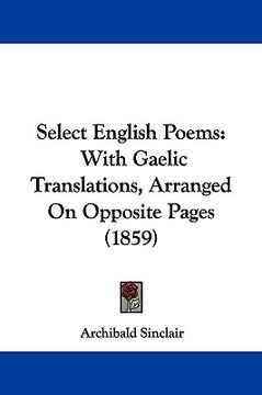 portada select english poems: with gaelic translations, arranged on opposite pages (1859) (in English)