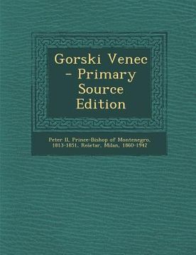 portada Gorski Venec (en Esloveno)