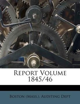 portada report volume 1845/46 (in English)