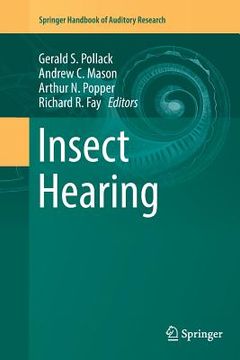 portada Insect Hearing (en Inglés)