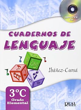 portada Cuadernos de Lenguaje, 3C (Grado Elemental - Nueva Edición) (RM Lenguaje musical)