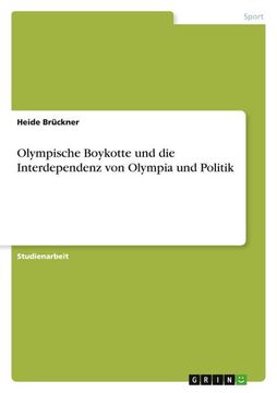 portada Olympische Boykotte und die Interdependenz von Olympia und Politik (en Alemán)