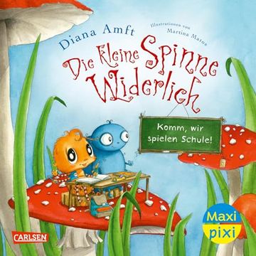 portada Maxi Pixi 393: Ve 5: Die Kleine Spinne Widerlich: Komm, wir Spielen Schule! (5 Exemplare) (in German)