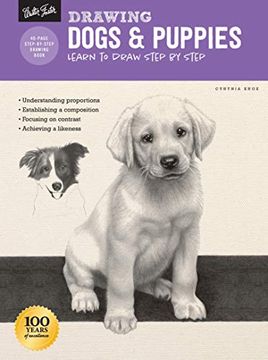 portada Drawing: Dogs & Puppies: Learn to Draw Step by Step (How to Draw & Paint) (en Inglés)