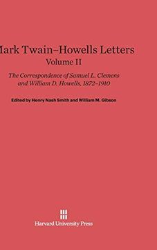 portada Mark Twain-Howells Letters, Volume ii (en Inglés)
