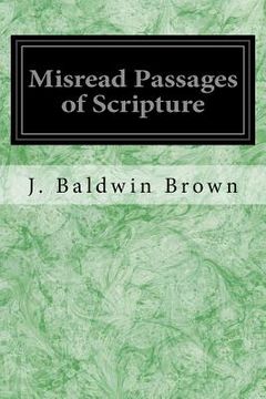 portada Misread Passages of Scripture (en Inglés)