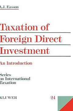 portada taxation of foreign direct investment, an introduction (en Inglés)