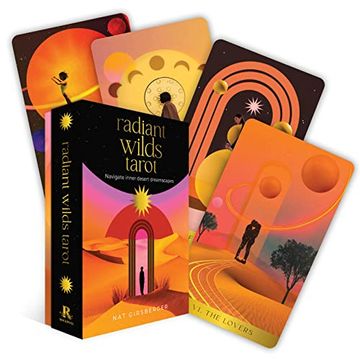portada Radiant Wilds Tarot: Navigate Inner Desert Dreamscapes (78 Full-Color Cards and 128-Page Guidebook) (en Inglés)