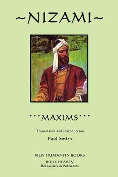portada nizami: maxims (in English)