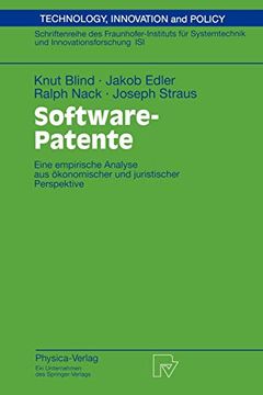 portada Software-Patente: Eine Empirische Analyse aus Ökonomischer und Juristischer Perspektive (in German)
