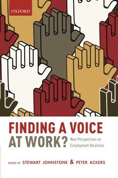 portada Finding a Voice at Work?: New Perspectives on Employment Relations