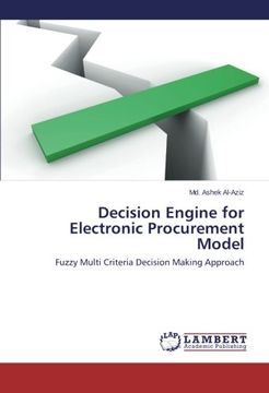 portada Decision Engine for Electronic Procurement Model