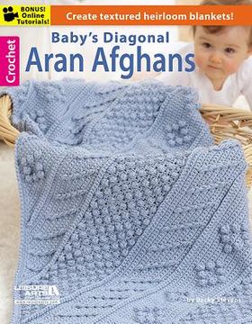 portada baby's diagonal aran afghans (en Inglés)