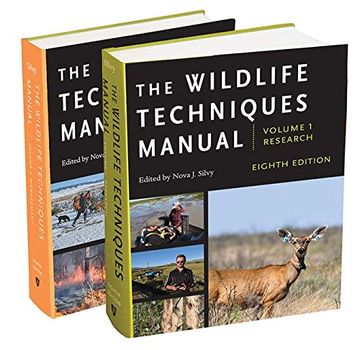 portada The Wildlife Techniques Manual: Volume 1: Research. Volume 2: Management. (Volumes 1 and 2) (en Inglés)