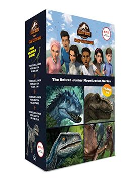 portada Camp Cretaceous: The Deluxe Junior Novelization Boxed set (Jurassic World: Camp Cretaceous) (en Inglés)