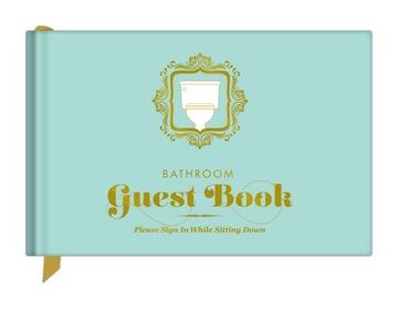 portada Knock Knock Bathroom Guest Book (50012)