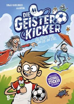 portada Die Geisterkicker - Falsches Spiel und eis am Stiel (in German)