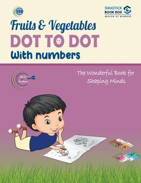 portada SBB Fruits and Vegetables Dot to Dot Activity Book (in English)
