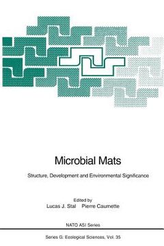portada microbial mats: structure, development and environmental significance