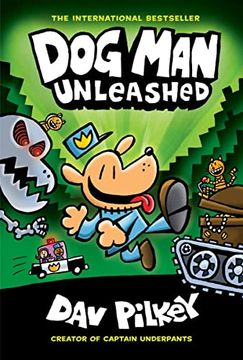 portada Dog man hc w Dust Jacket 02 Unleashed (en Inglés)