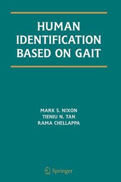 portada human identification based on gait (in English)