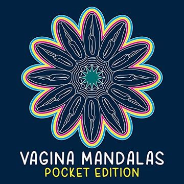 portada Vagina Mandalas - Pocket Edition: A Coloring Book (en Inglés)