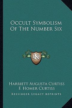 portada occult symbolism of the number six (en Inglés)