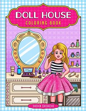 portada Doll House Coloring Book (in English)
