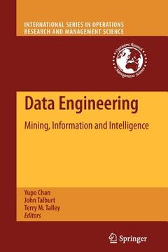 portada data engineering: mining, information and intelligence (in English)