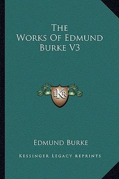 portada the works of edmund burke v3 (in English)