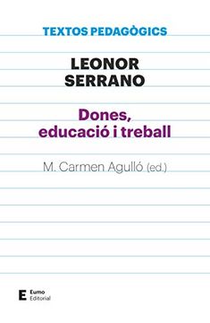 portada Dones, Educació i Treball: 52 (Textos Pedagògics) (en Catalá)