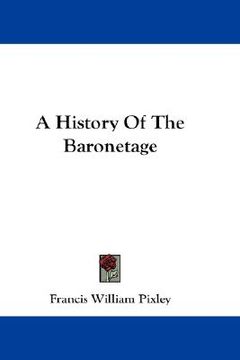 portada a history of the baronetage